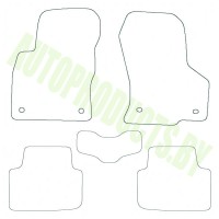 Автоковрики EVA для Skoda Superb 2015-н.в.