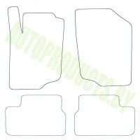 Автоковрики EVA для Peugeot 207 2006-н.в.