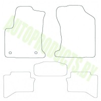 Автоковрики EVA для Toyota Hilux 2015-н.в.