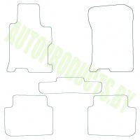 Автоковрики EVA для Honda Accord 2013-н.в.