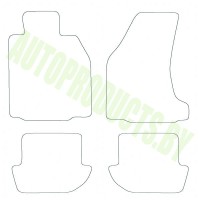 Автоковрики EVA для Porsche Carera 911 2007-н.в.