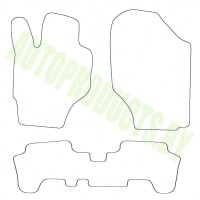 Автоковрики EVA для Toyota Yaris USA 2005-н.в.