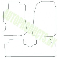 Автоковрики EVA для Honda Civic 4D SEDAN 2001-2006