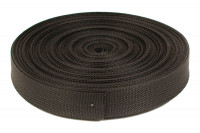Стропа окантовочная чёрная 30 мм