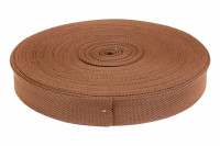 Стропа окантовочная коричневая 30 мм
