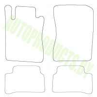 Автоковрики EVA для Mercedes-Benz C 219 CLS-Classe 2004-2010