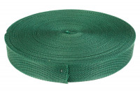 Стропа окантовочная тёмно-зелёная 30 мм
