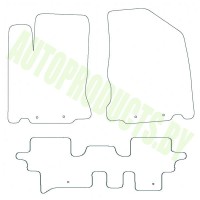 Автоковрики EVA для Nissan Pathfinder 2014-н.в.