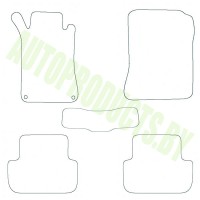 Автоковрики EVA для Mercedes-Benz W209 CLK-Class 2002-2009