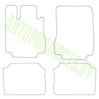 Автоковрики EVA для Mercedes-Benz W220 Shot 1998-2005