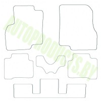 Автоковрики EVA для Mitsubishi Grandis 2006-2011