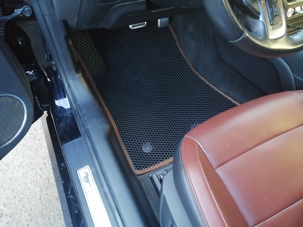 Автоковрики EVA для Ford Mustang Coupe с 2014-н.в. под заказ (1-3 дня), доставка
