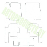 Автоковрики EVA для Mercedes-Benz W251 R Class 2005-2013