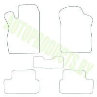 Автоковрики EVA для LADA (ВАЗ) 2109-21099-2113-2114-2115 1987-н.в.