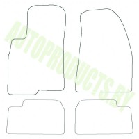 Автоковрики EVA для Kia Opirus 2005-2011