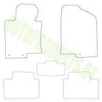 Автоковрики EVA для Kia Optima 2010-2015