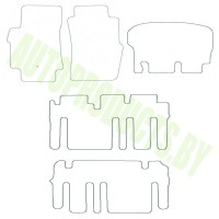 Автоковрики EVA для Hyundai H-1 2008-н.в.
