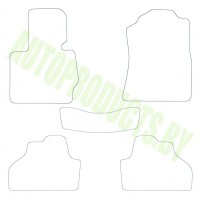 Автоковрики EVA для BMW X4 F-26 2016-н.в.